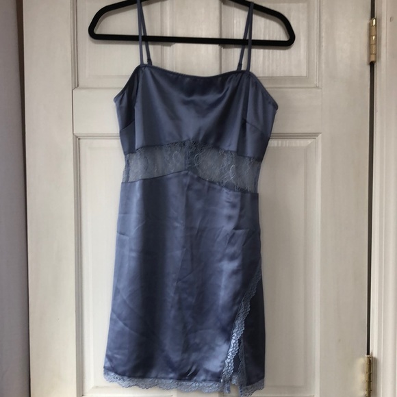 Blush Muse – Satin & Lace Slip Nightdress main image 1